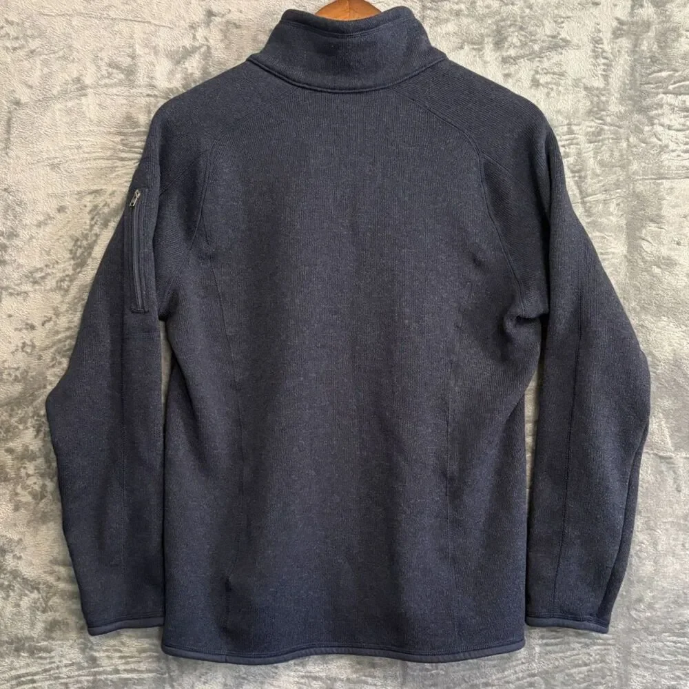 Patagonia Blue Quarter Zip Better Sweater Fleece Pullover L Utility Gorpcore
